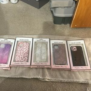 Velvet Caviar I phone 12/12 pro some new/ other in great condition